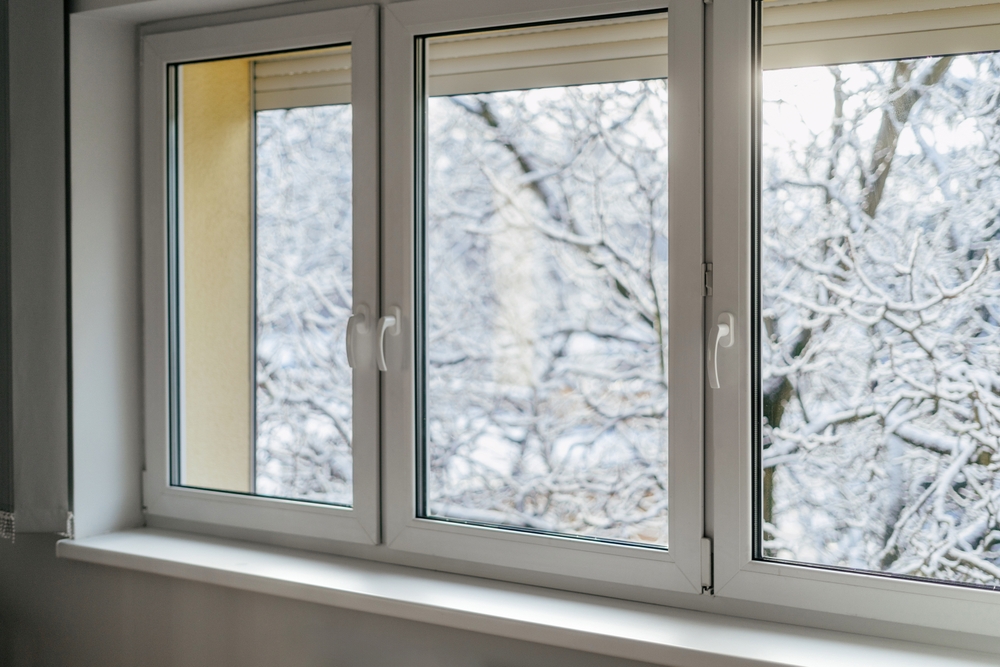 New,Pvc,Window,Frame,With,High,Thermal,Insulation,Values.,Concepts